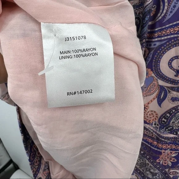 The Jetset Diaries Paisley Fortune Teller  Romper XS - Picture 9 of 10